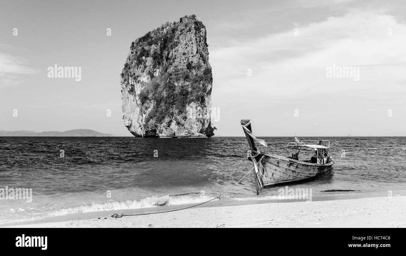 Water Taxi Beach Island Schiff tropischen Schiffskonzept Stockfoto