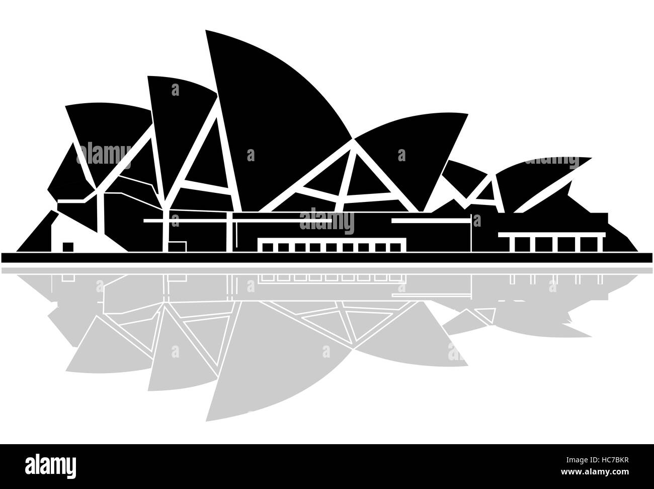 Sydney Opera House, Australien Stockfoto