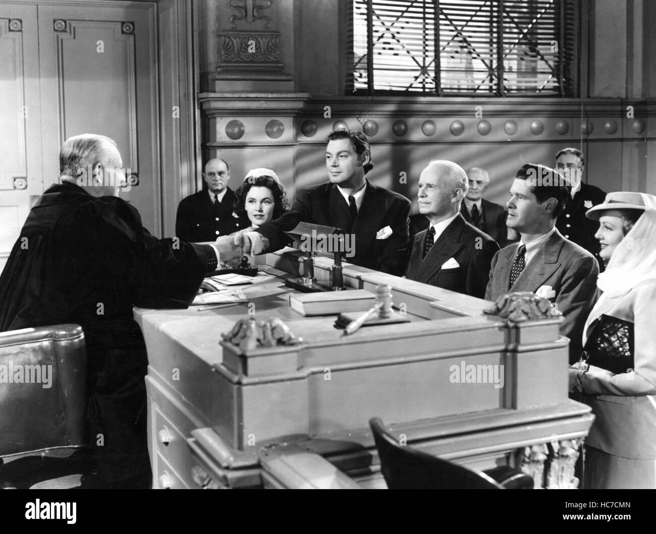 TARZANS NEW YORK Abenteuer, Russell Hicks, Maureen O'Sullivan, Johnny