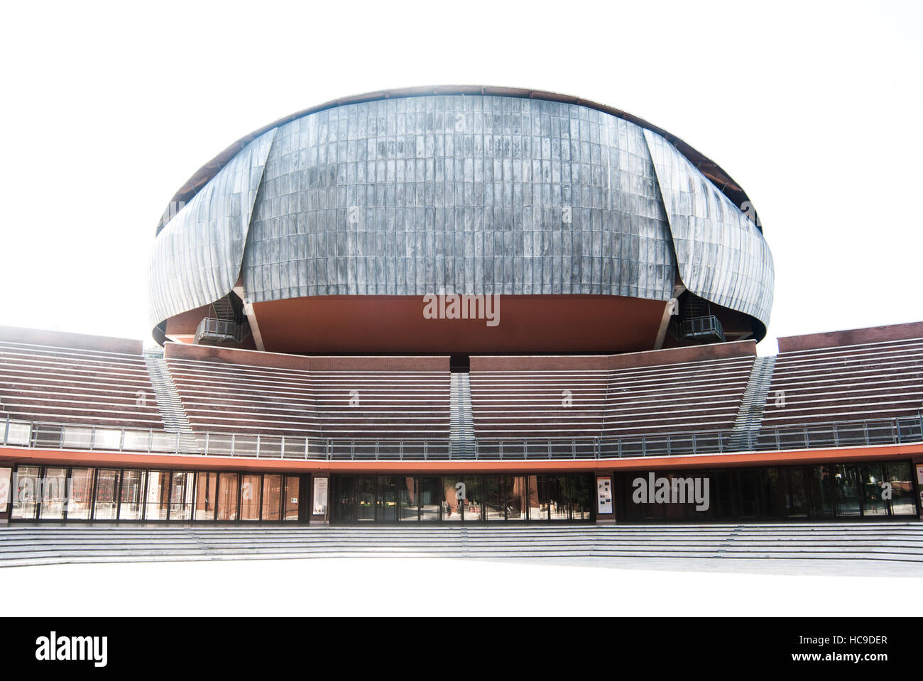 Auditorium Parco della Musica, entworfen vom italienischen Architekten Renzo Piano, Rom, Italien Stockfoto