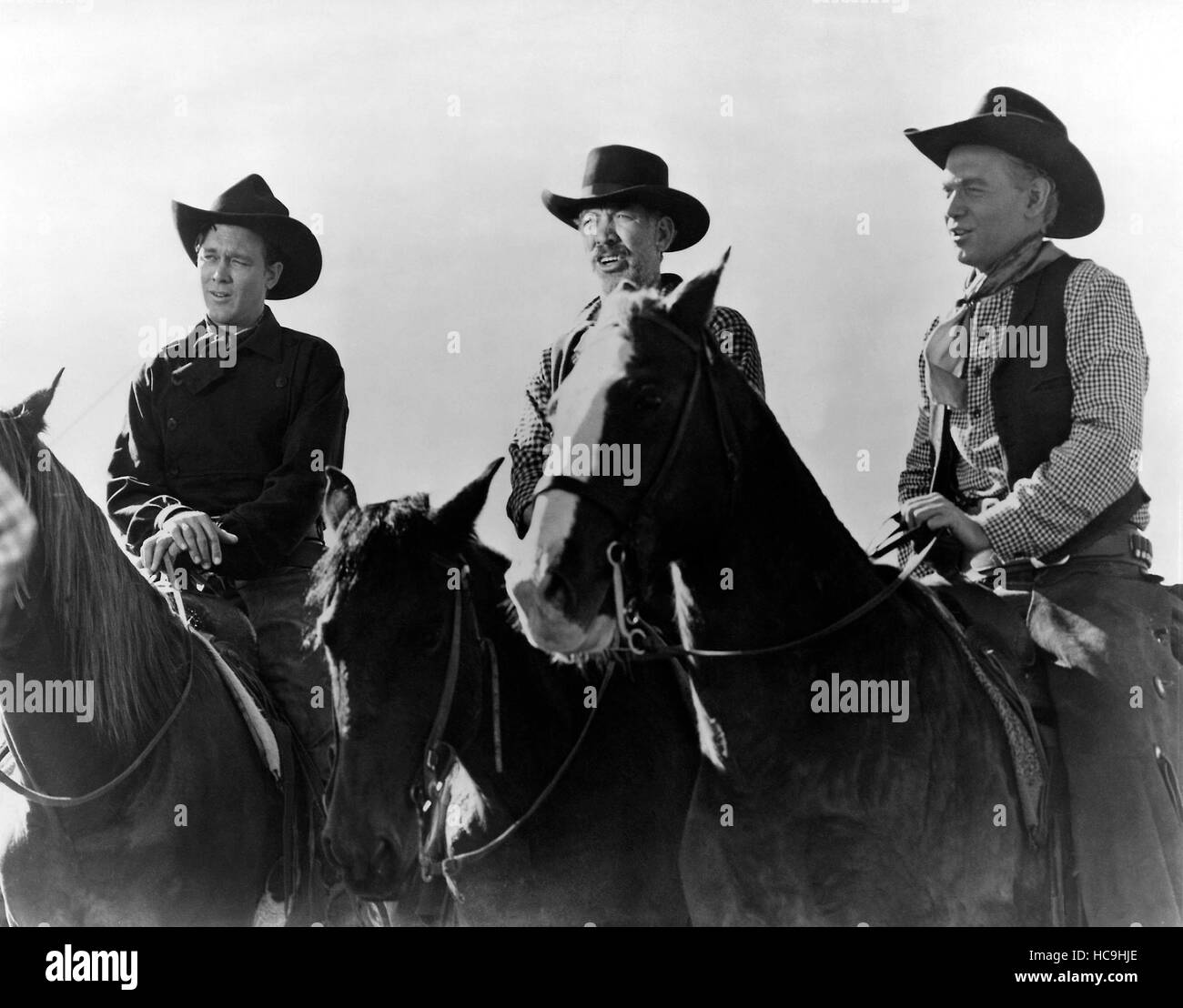 WAGON MASTER, (aka WAGONMASTER), Ben Johnson, Ward Bond, Harry Carey