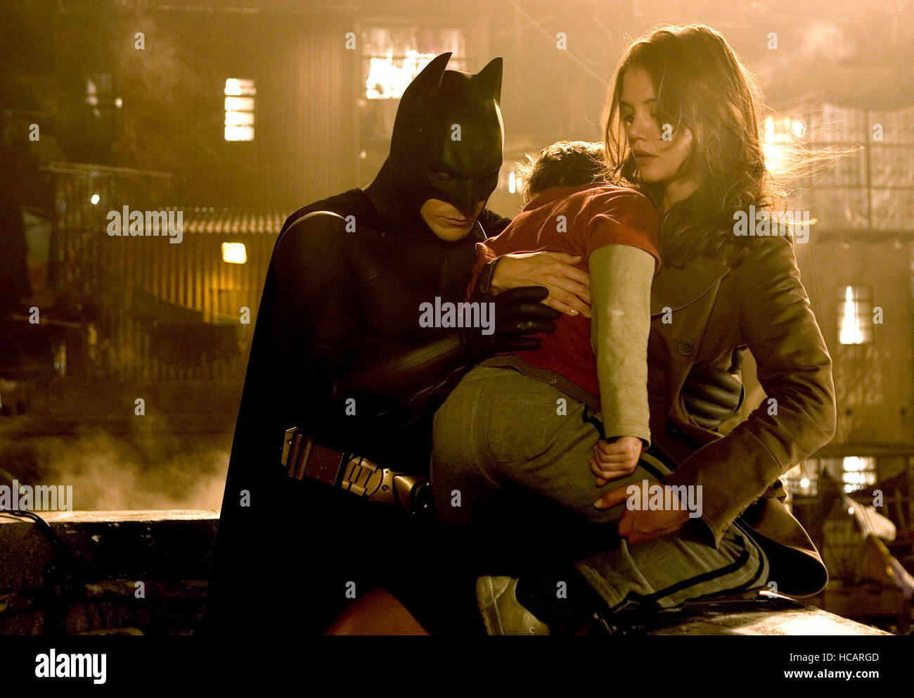 BATMAN BEGINS, Christian Bale, Jack Gleeson, Katie Holmes, 2005, (c
