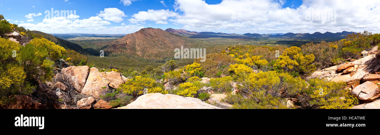 Flinders reicht South Australia australischen Outback-Landschaft-Landschaften Stockfoto