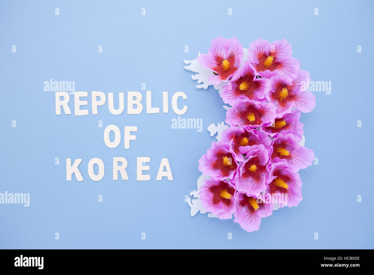 Republik Korea Stockfoto