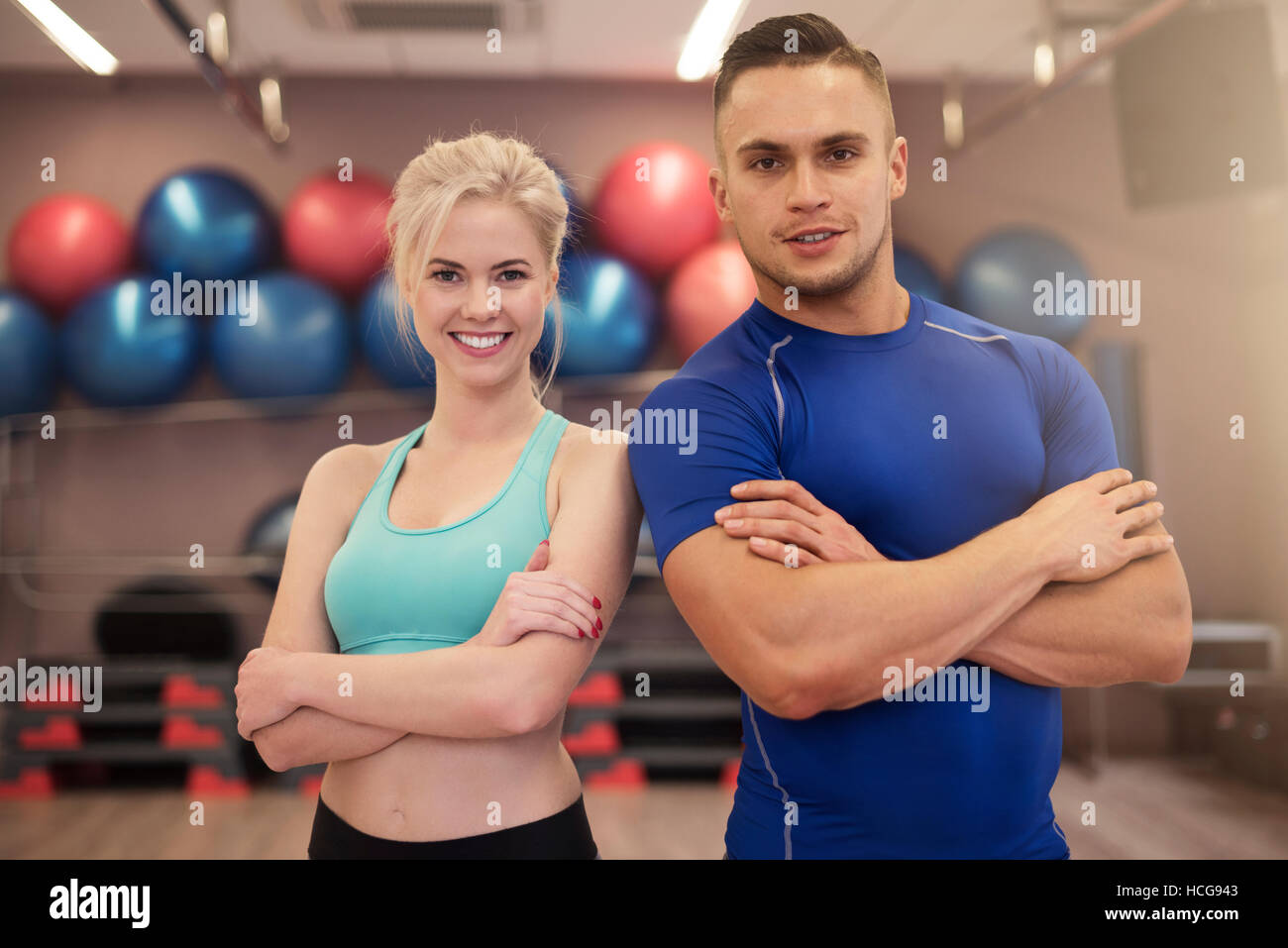 Partner im Privat-und Berufsleben Stockfoto