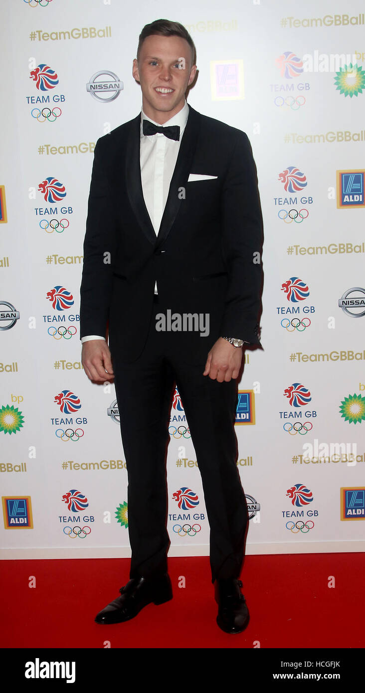 30. November 2016 - Joe Clarke Teilnahme an Team GB Ball am Battersea Evolution in London, England, UK Stockfoto