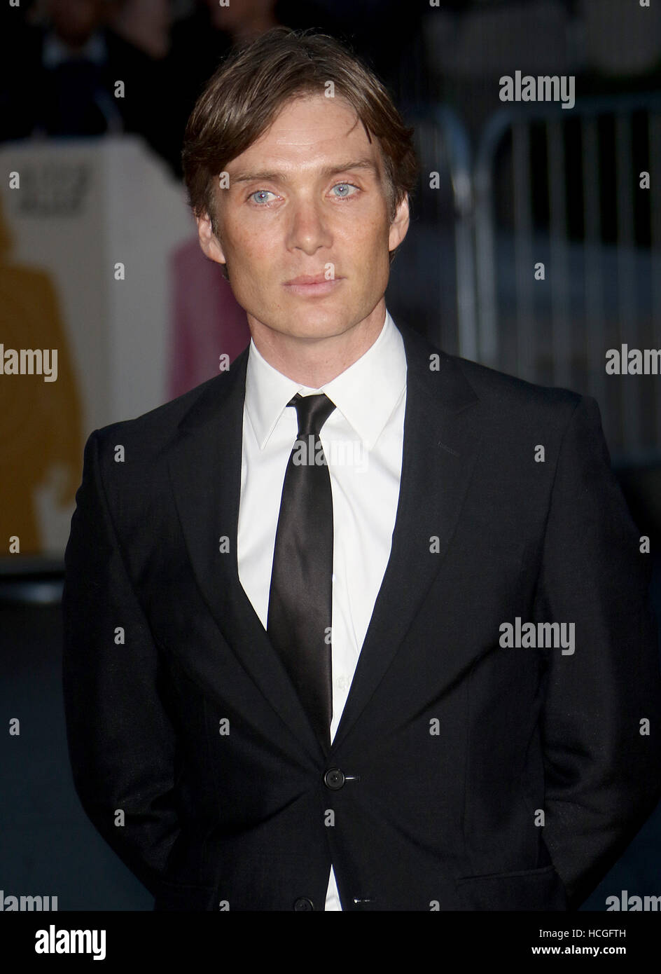 16. Oktober 2016 - Cillian Murphy besucht 60. BFI London Film Festival Closing Night Gala - "Free Fire" im Odeon Leicester Square in London, England, Stockfoto