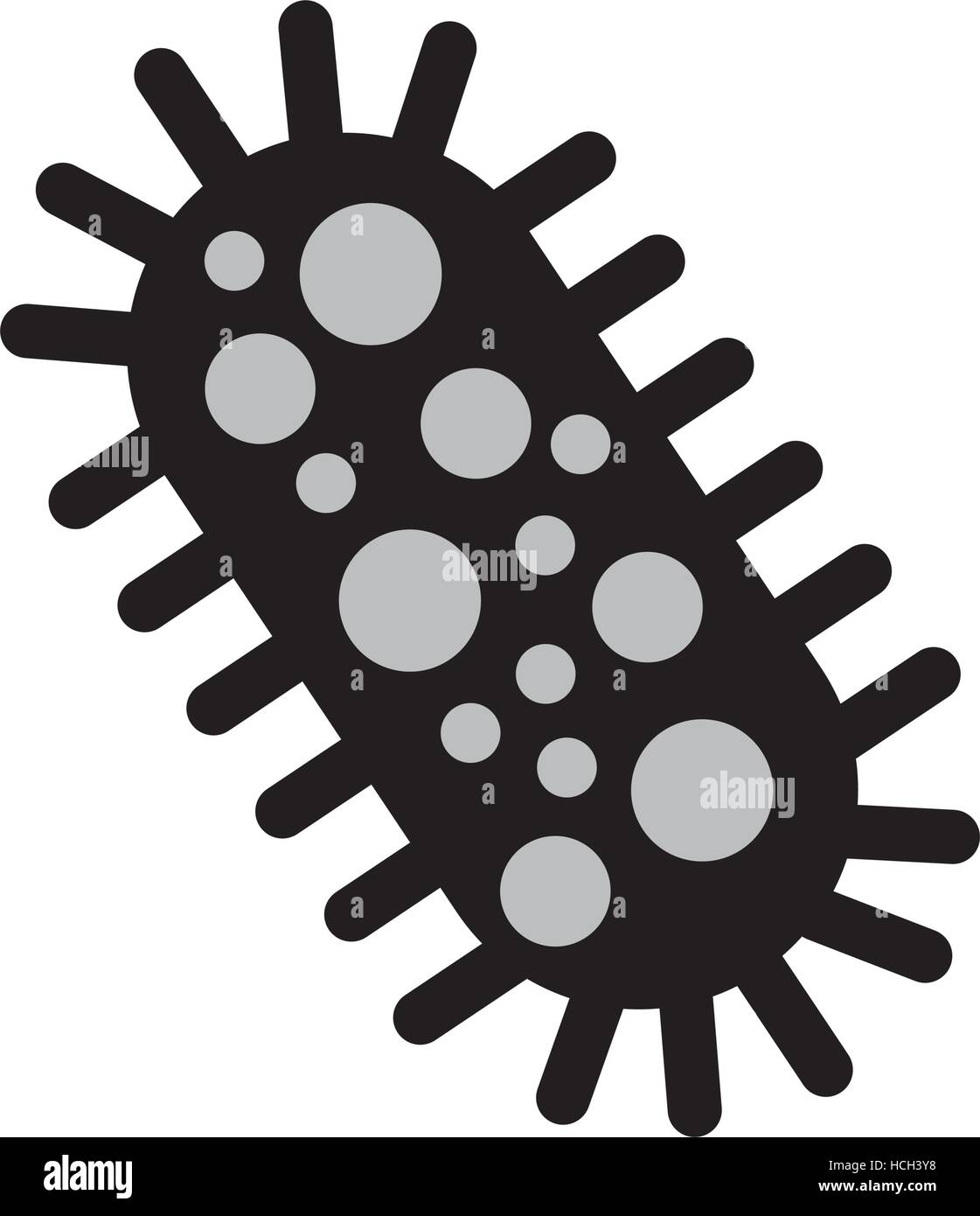 Zellstruktur isoliert Symbol Vektor-Illustration-design Stock Vektor