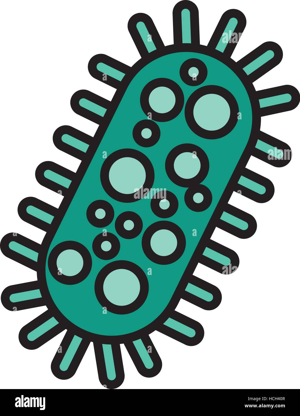 Zellstruktur isoliert Symbol Vektor-Illustration-design Stock Vektor