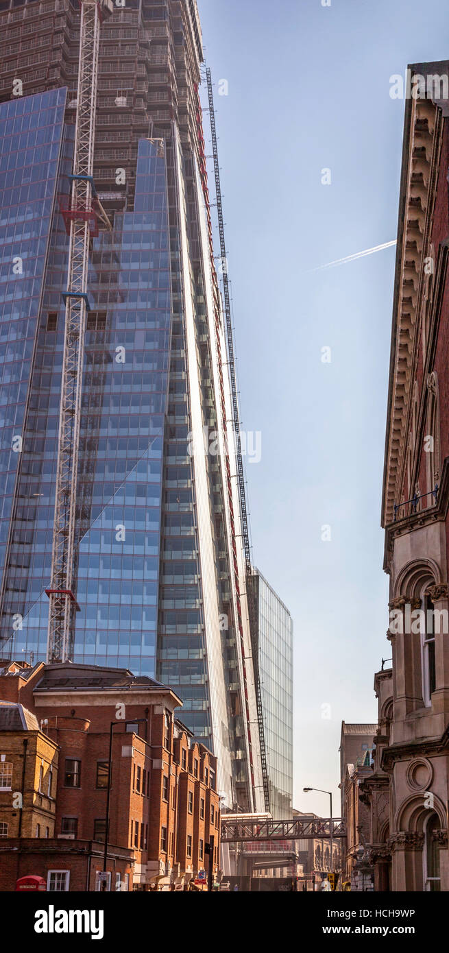 Die Scherbe im Bau, London, UK. Stockfoto