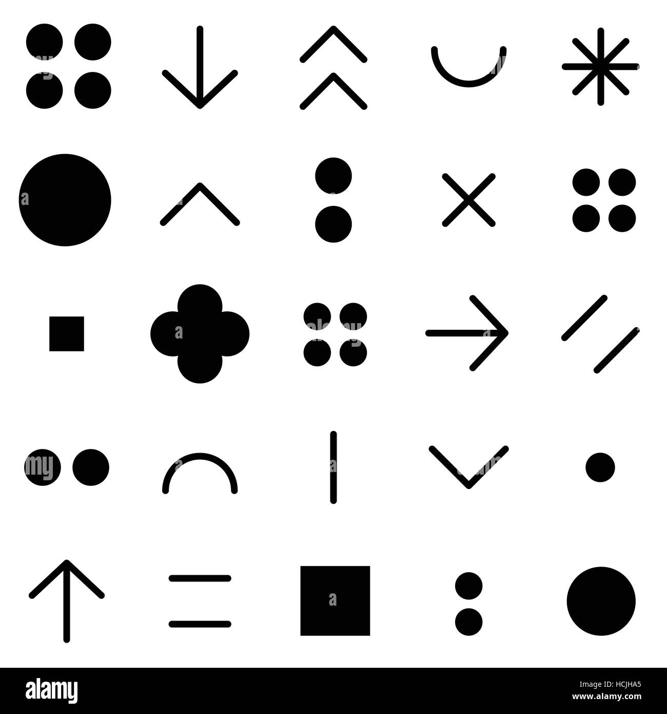 Nahtlose Muster geometrischer Formen Stock Vektor