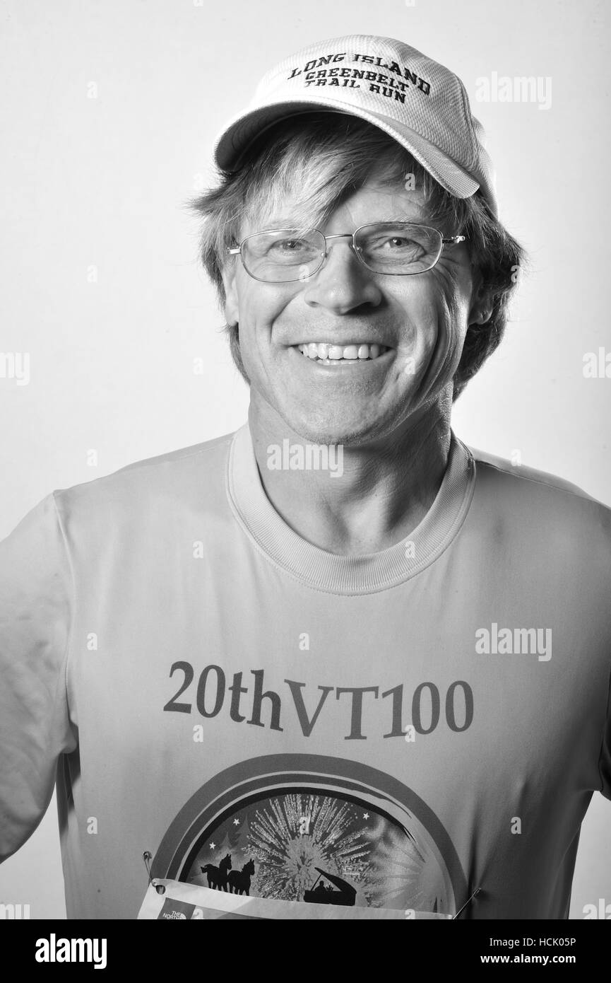 Bilder aus Vermont 100 Mile Ultramarathon. Stockfoto