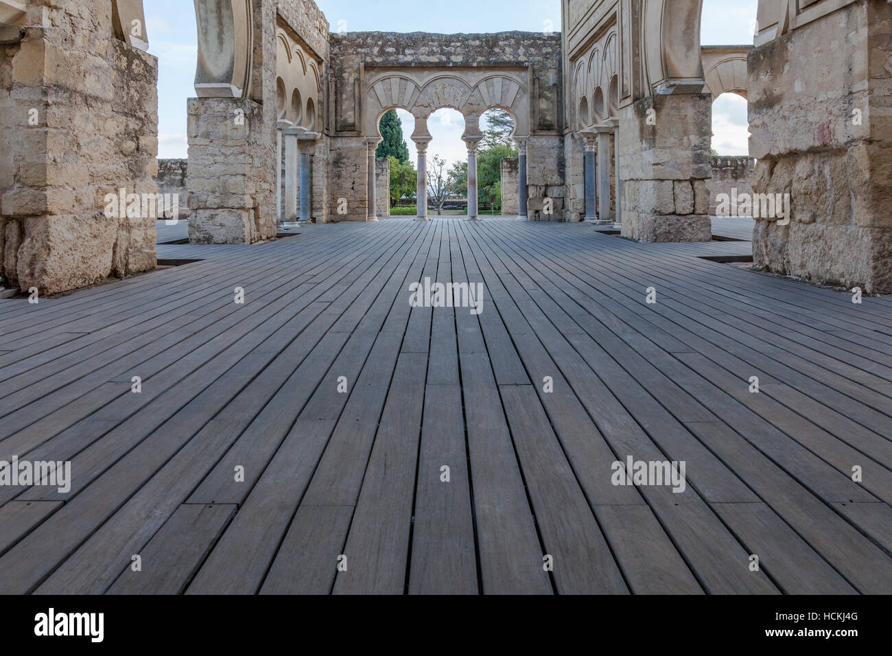 Majestätische religiöse Monument unaufhaltsamen arabische auf die Zeit.  Als eines der Staatskassen Spaniens. Moschee von Córdoba. Stockfoto