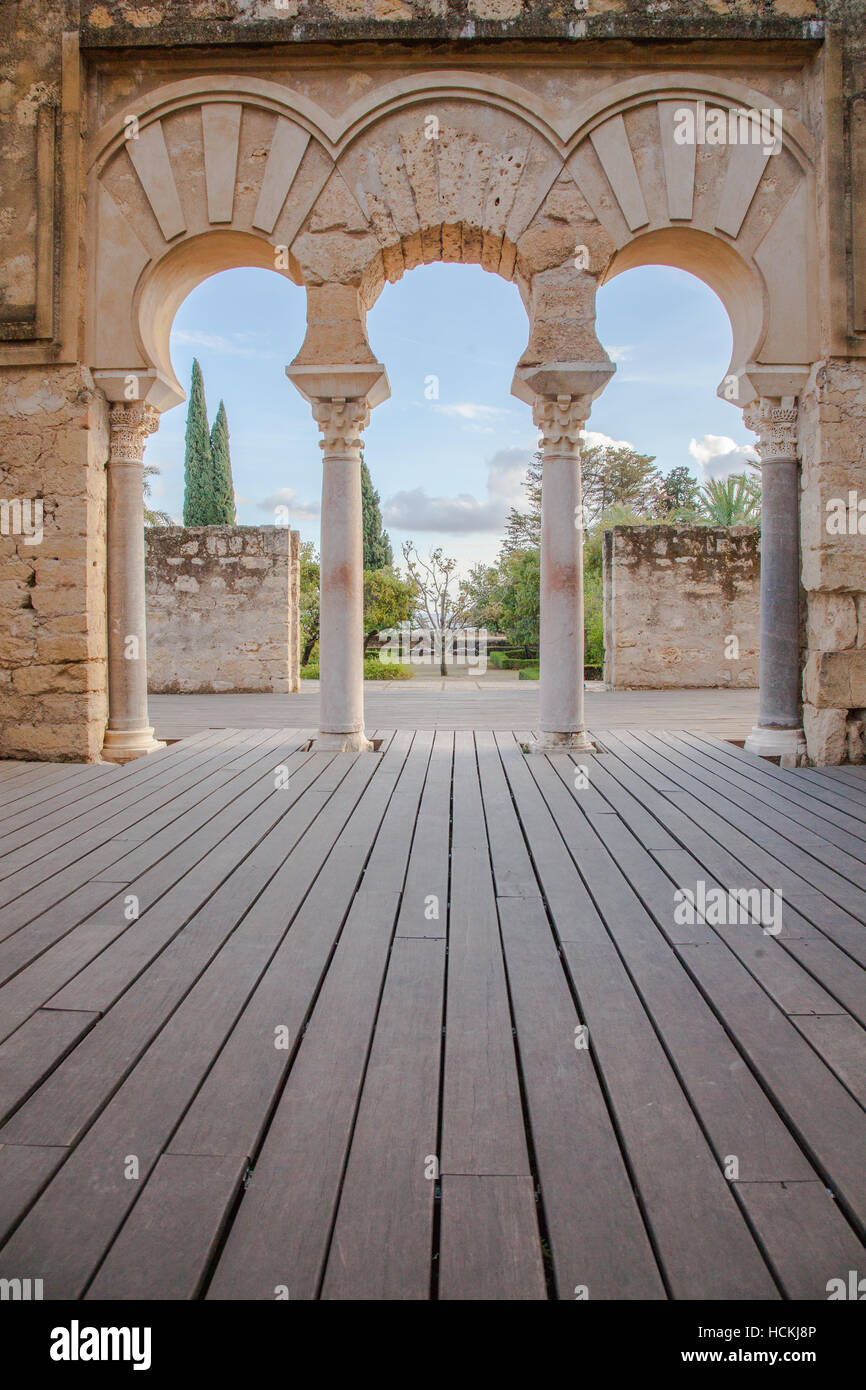 Majestätische religiöse Monument unaufhaltsamen arabische auf die Zeit.  Als eines der Staatskassen Spaniens. Moschee von Córdoba. Stockfoto