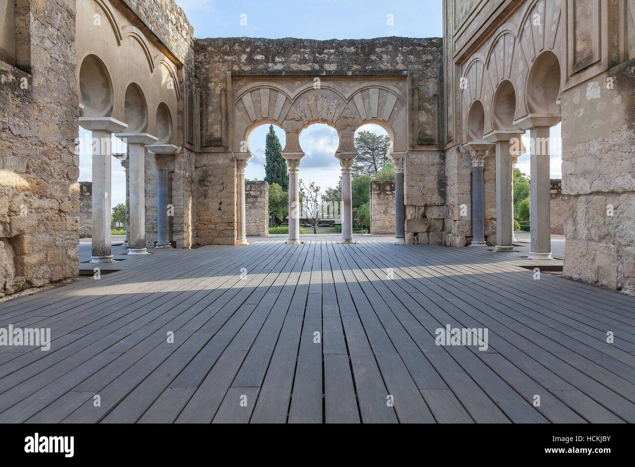 Majestätische religiöse Monument unaufhaltsamen arabische auf die Zeit.  Als eines der Staatskassen Spaniens. Moschee von Córdoba. Stockfoto