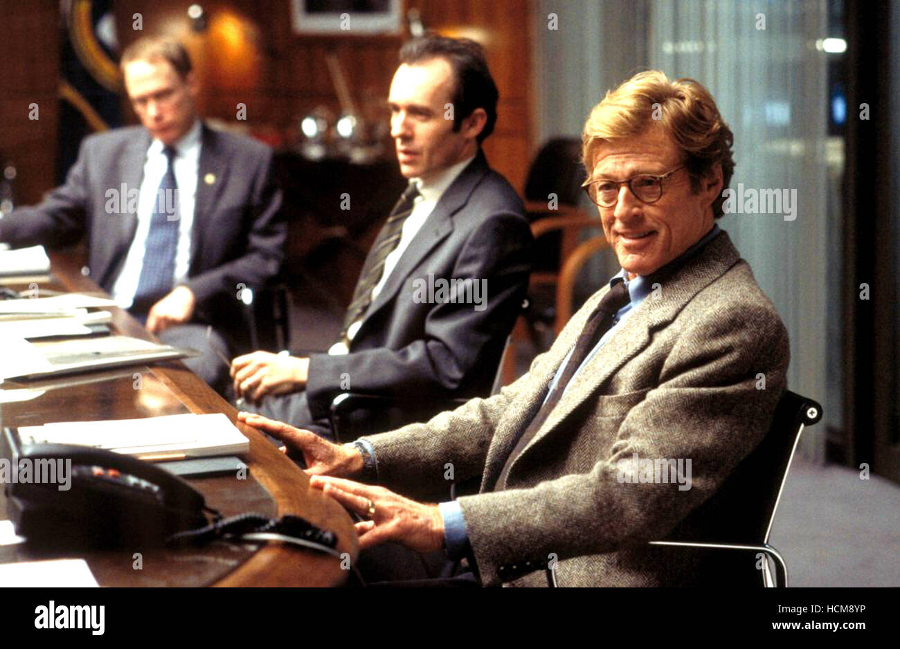 SPY GAME, Stephen Dillane, Robert Redford, 2001, (c) Universal/Höflichkeit Everett Collection