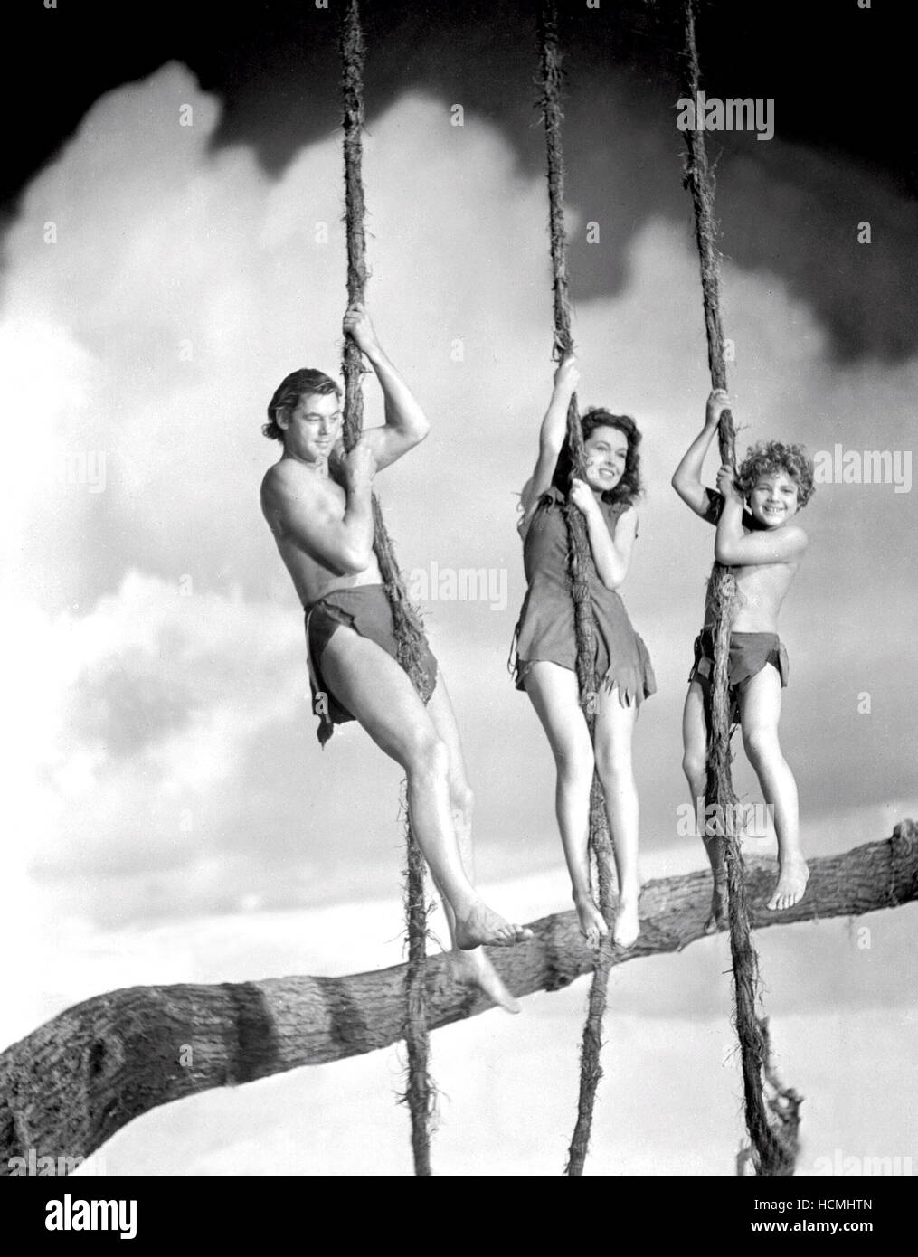 TARZANS NEW YORK Abenteuer, Johnny Weissmüller, Maureen O'Sullivan