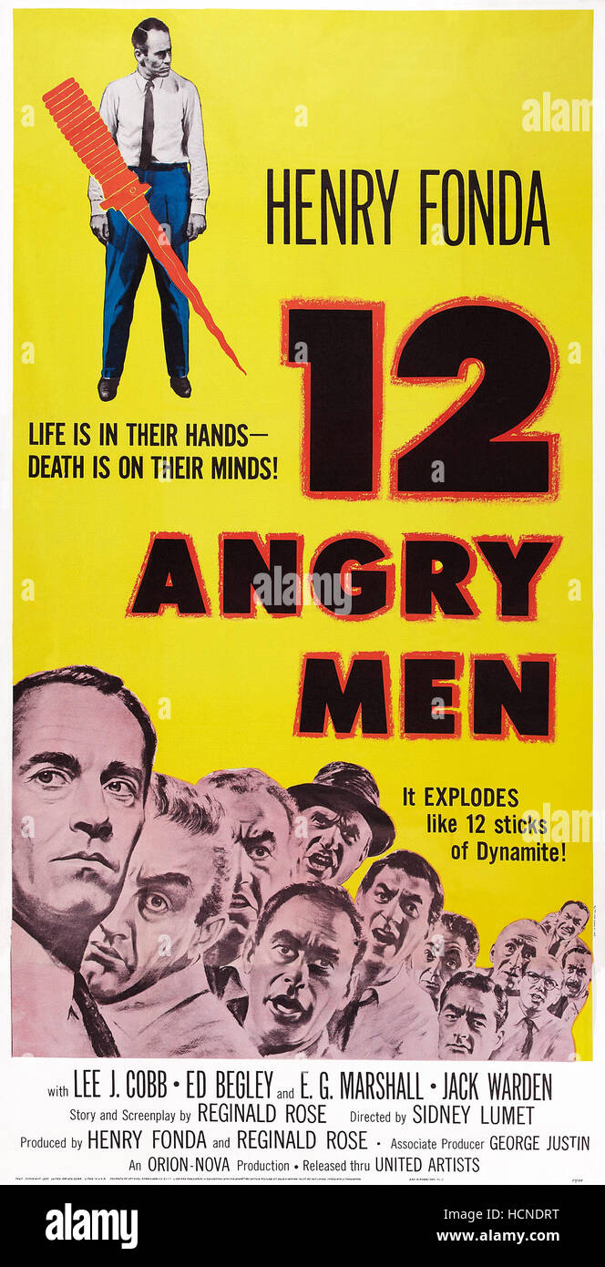 12 ANGRY MEN (aka TWELVE ANGRY