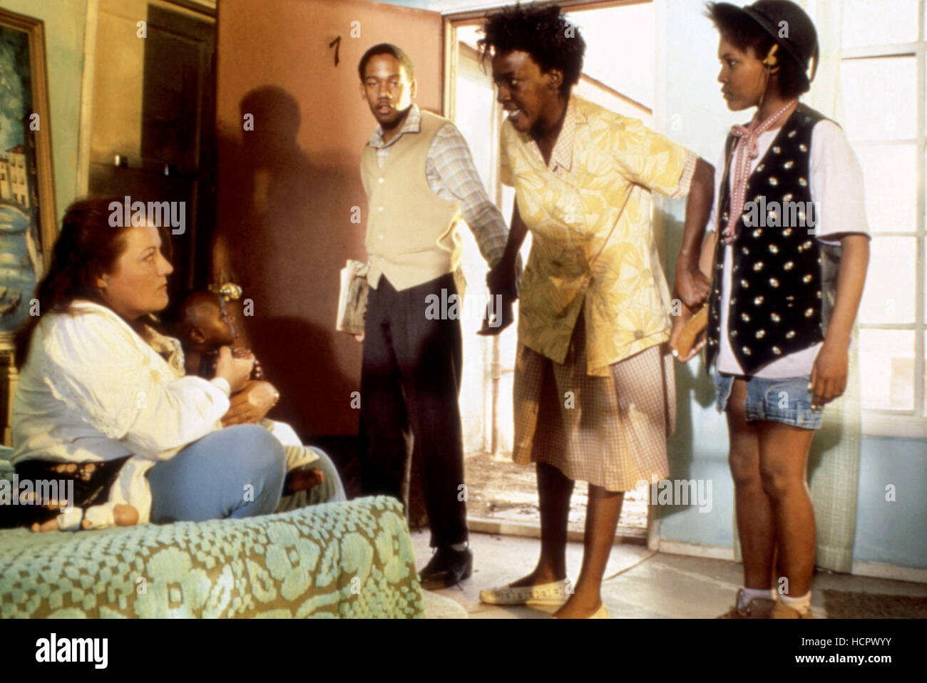 BAGDAD CAFE, Marianne Sagebrecht, Darron Flagg, CCH Pounder, Monica Calhoun, 1987, (c) Insel Bilder/Courtesy Everett Stockfoto