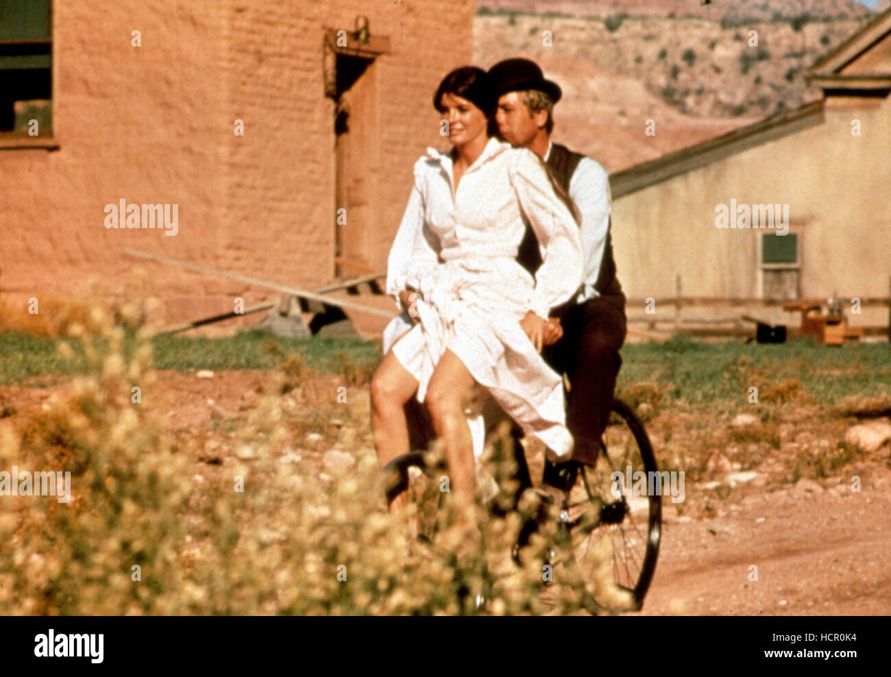 BUTCH CASSIDY und SUNDANCE KID, Katharine Ross, Paul Newman, 1969, TM & Copyright (c) 20th Century Fox Film Corp. alle Stockfoto