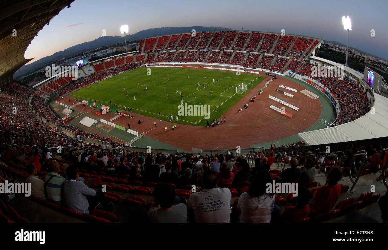 Mallorca-Fußballstadion Stockfoto