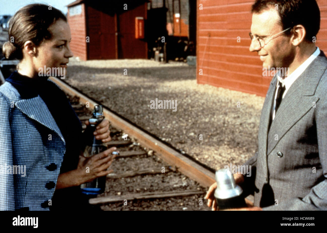 DER letzte Zug (aka LE TRAIN), Romy Schneider, Jean-Louis Trintignant