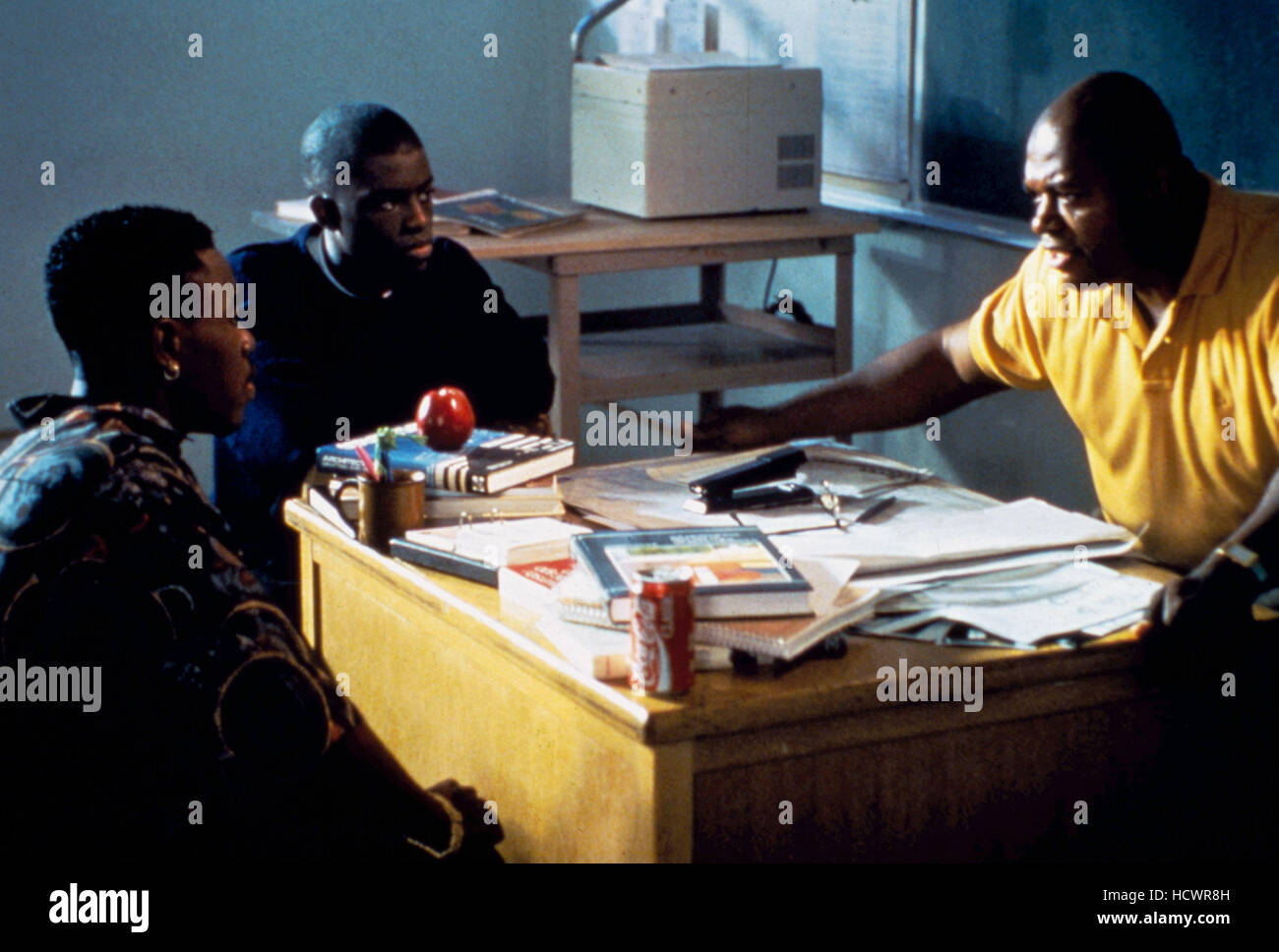 MENACE II SOCIETY, Tyrin Turner, Charles S. Dutton, Vonte Sweet, 1993 Stockfoto