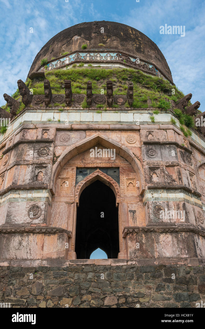 Dai Chhoti Bahan ki ka Mahal im Hilltop fort von Mandu in Madyha Pradesh, Indien. Stockfoto