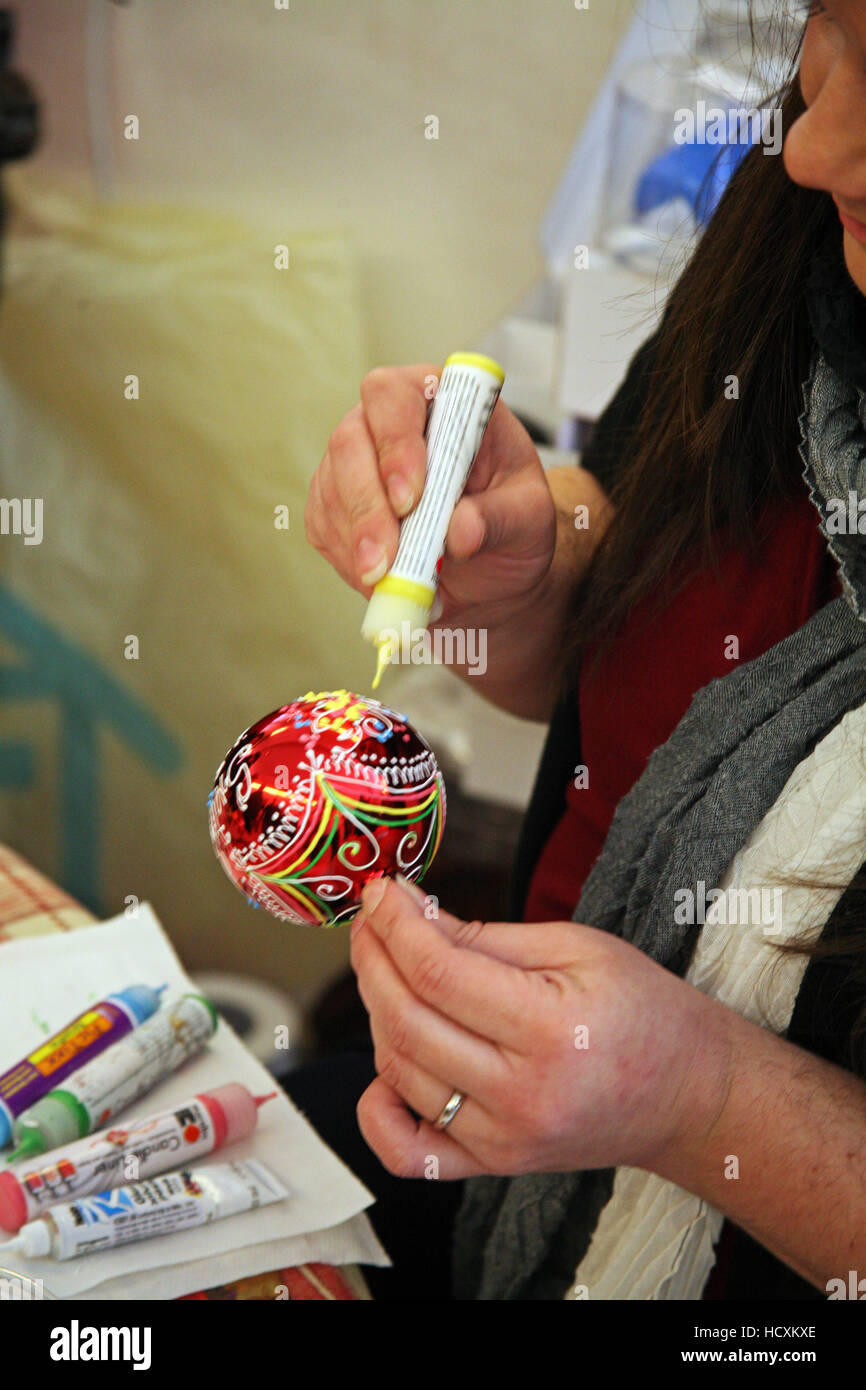 Weihnachten in Kroatien, Gestaltung von Dekorationen, Europa, 1 Stockfoto
