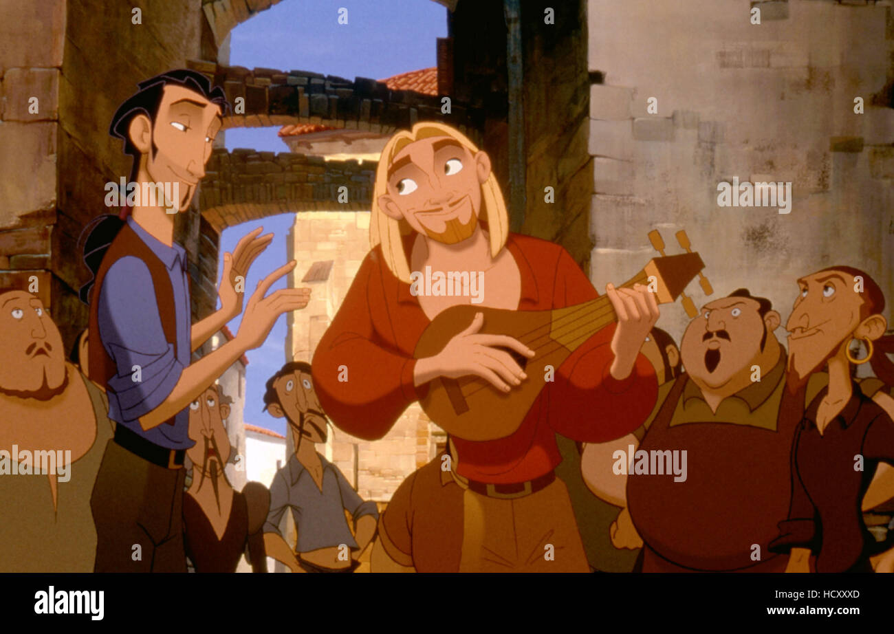 THE ROAD TO EL DORADO, Tulio, Miguel, 2000, (c) DreamWorks/Courtesy Everett Collection Stockfoto