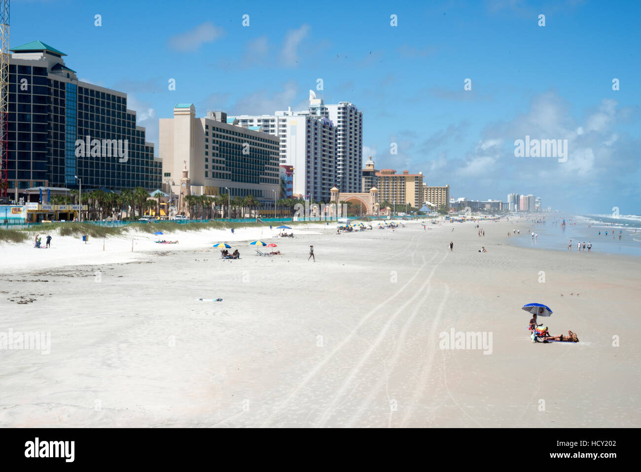 Der Strand von Daytona Beach, Florida, USA Stockfoto