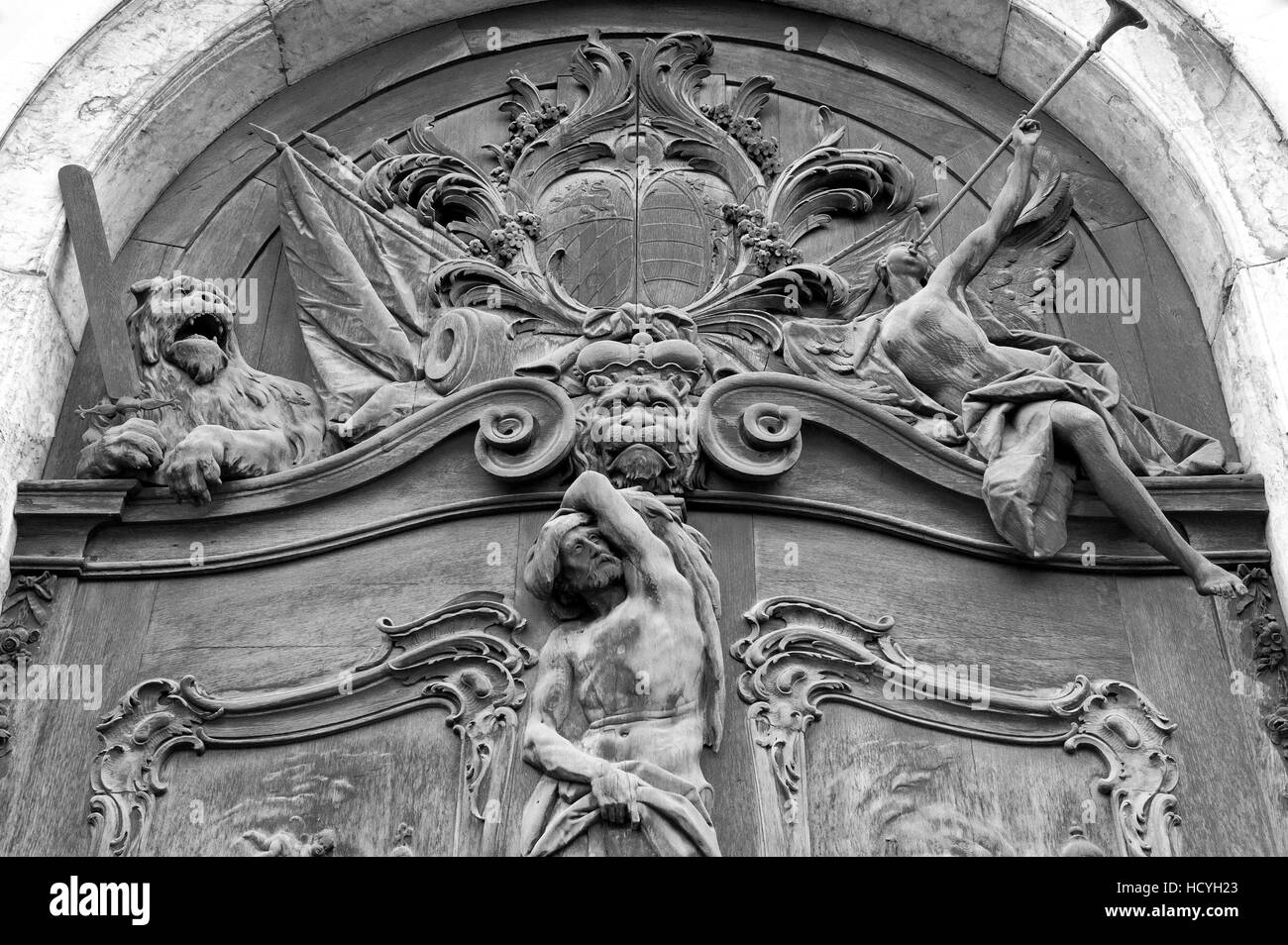 Schloss Schleißheim in Oberschleißheim, einem Vorort von München, Bayern, Deutschland, Europa Stockfoto