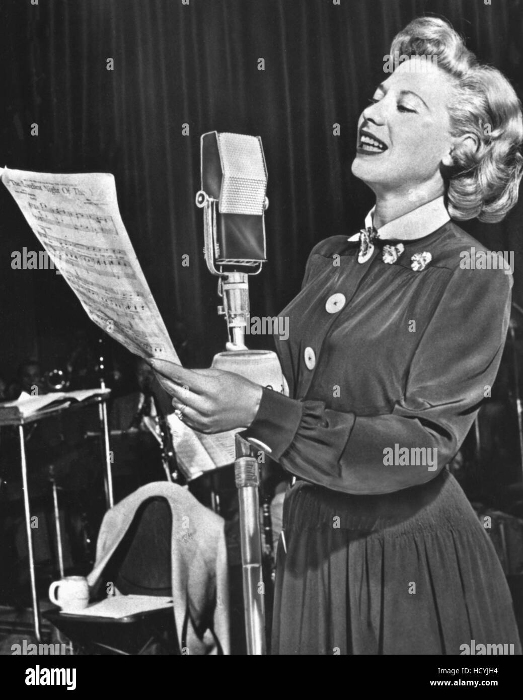 Dinah Shore, Portrait ca. 1940er Jahre Stockfoto