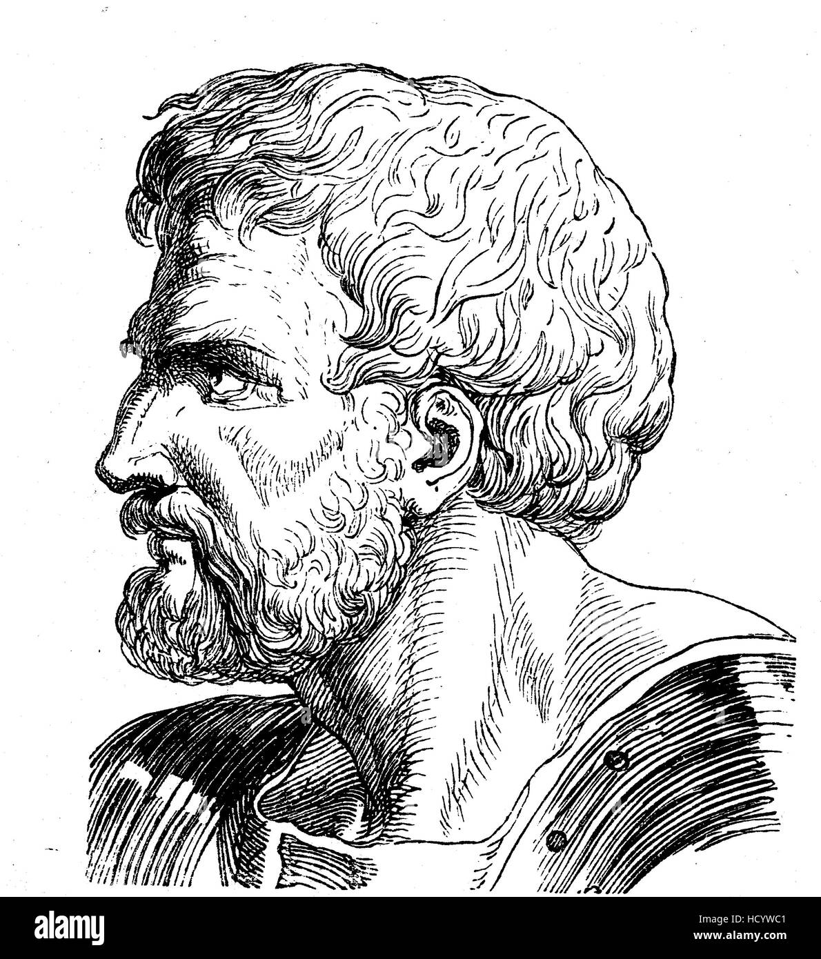 Gaius Marius, 157-86 v. Chr., ein römischer Feldherr und Staatsmann, die Geschichte des antiken Rom, Römisches Reich, Italien Stockfoto