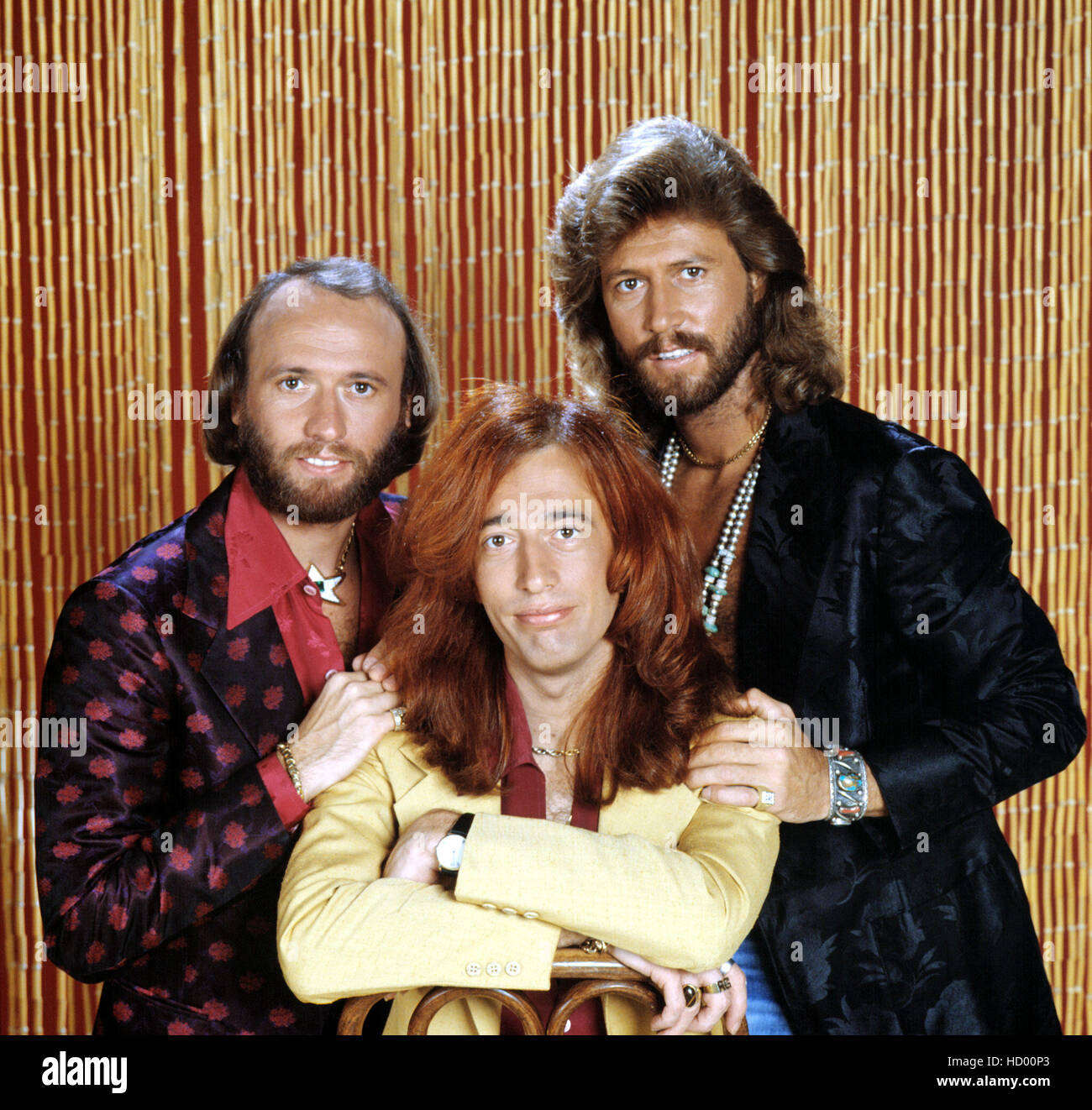 BEE GEES, Maurice Gibb, Robin Gibb, Barry Gibb, etwa Mitte der 1970er