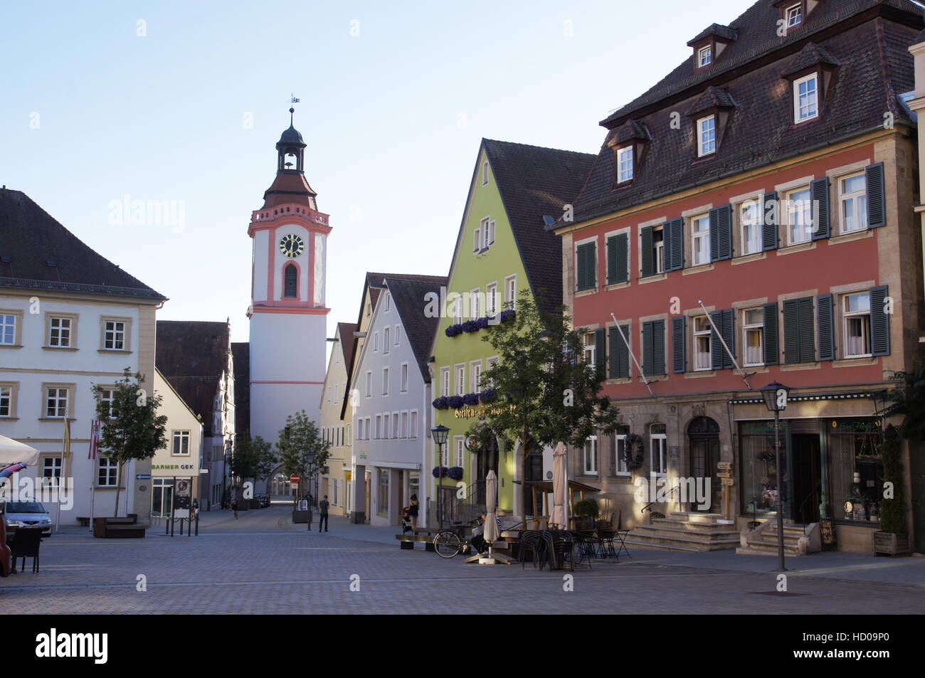 Spitalkirche Zum Heiligen Geist, Weißenburg in Bayern, Landkreis Weißenburg-Gunzenhausen, middle Franconia, Bayern, Deutschland Stockfoto