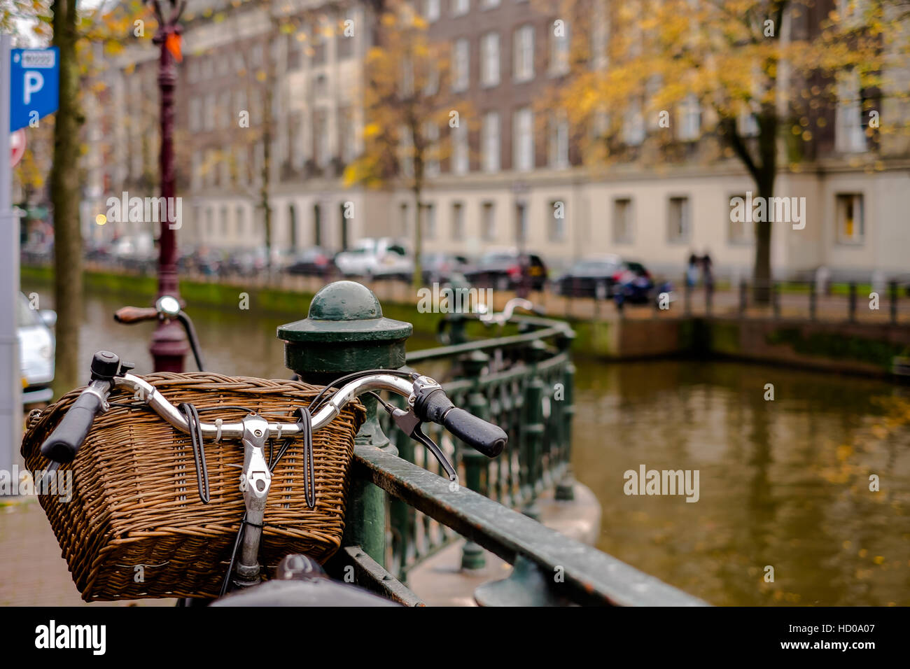 Amsterdam Fahrrad Stockfoto