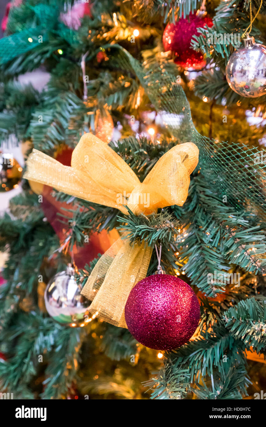 Weihnachtsschmuck Stockfoto