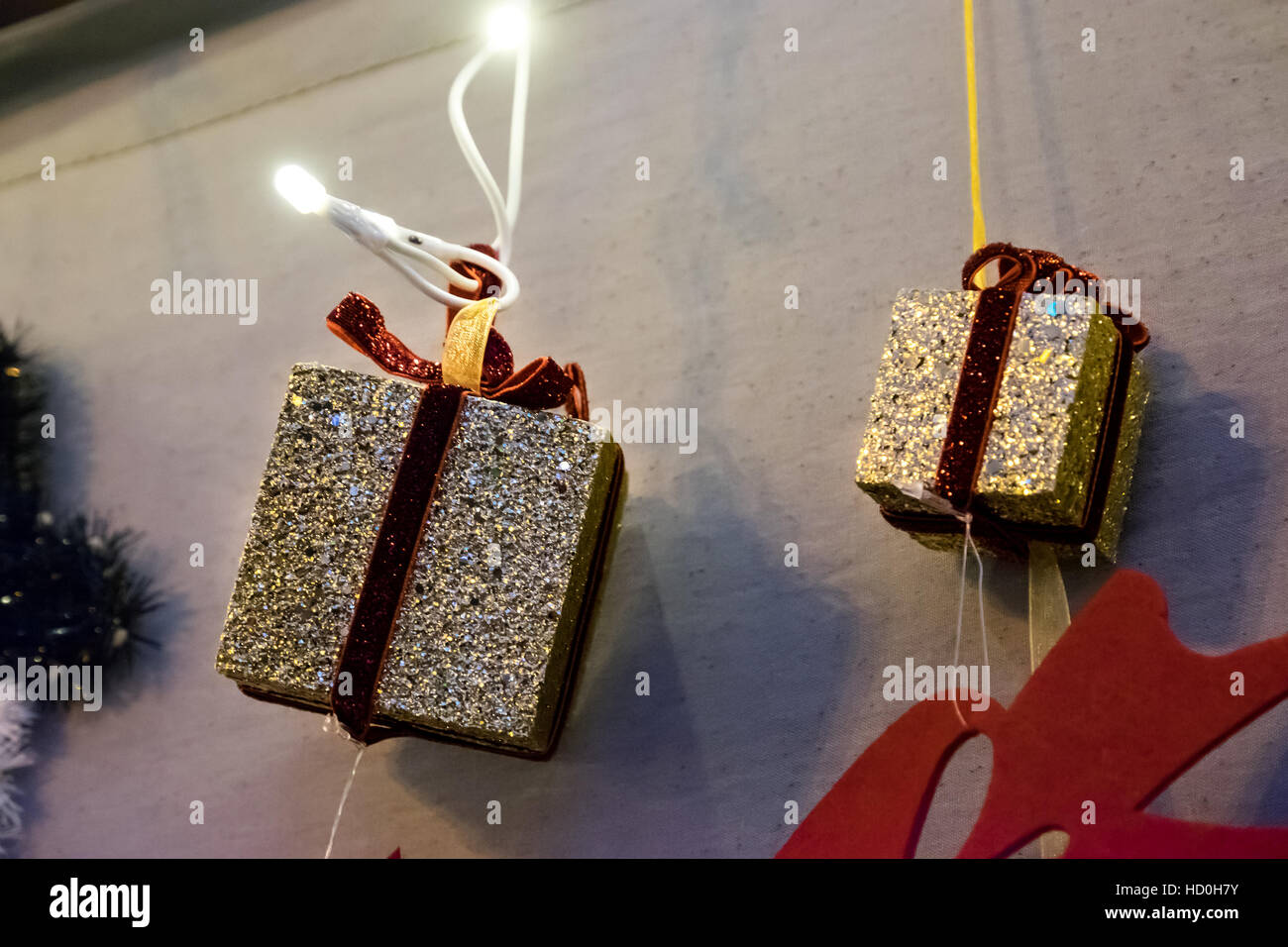 Weihnachtsschmuck Stockfoto