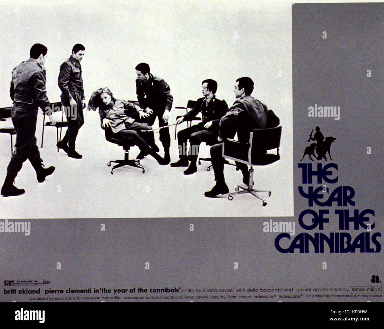 Cannibal Aus Dem Tagebuch Des Kannibalen DAS Jahr von den Kannibalen, (aka i CANNIBALI), US-Poster, Britt Ekland