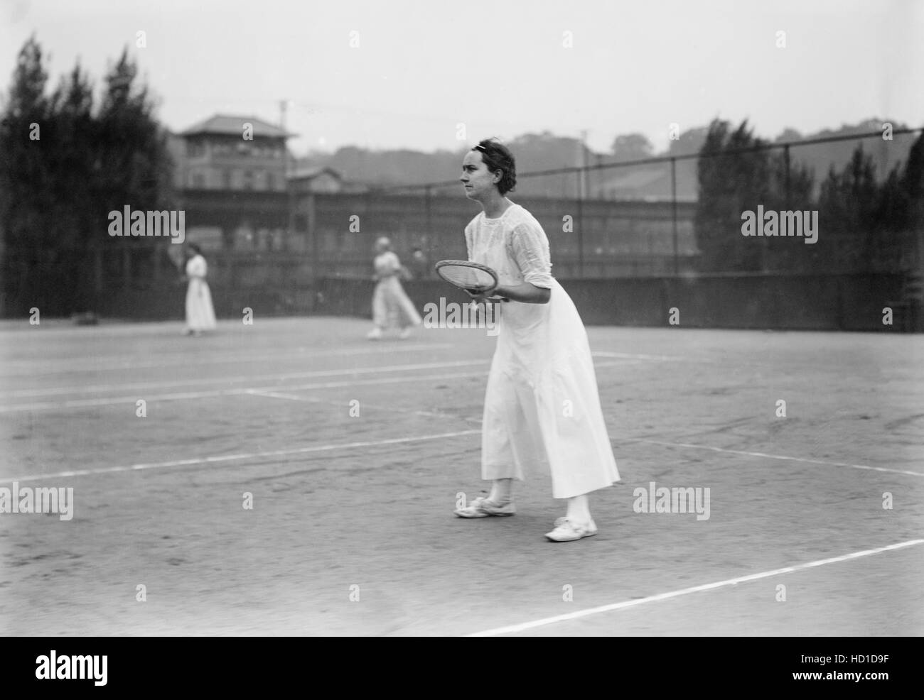 Florence Sutton, US-amerikanische Tennisspielerin, USA, Bain Nachrichtendienst, der 1910 Stockfoto