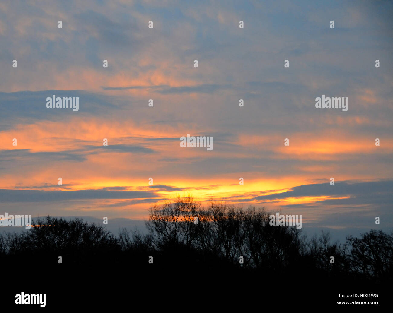 Sonnenaufgang Stockfoto