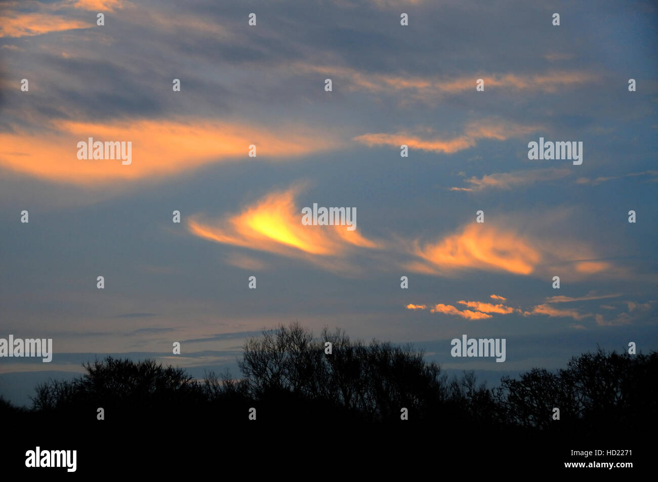 Sonnenaufgang Stockfoto