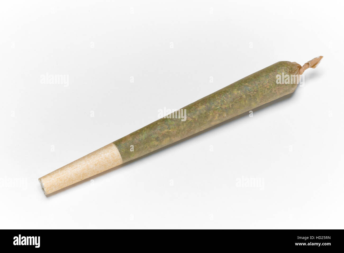 Marihuana gemeinsame gerollt Stockfoto