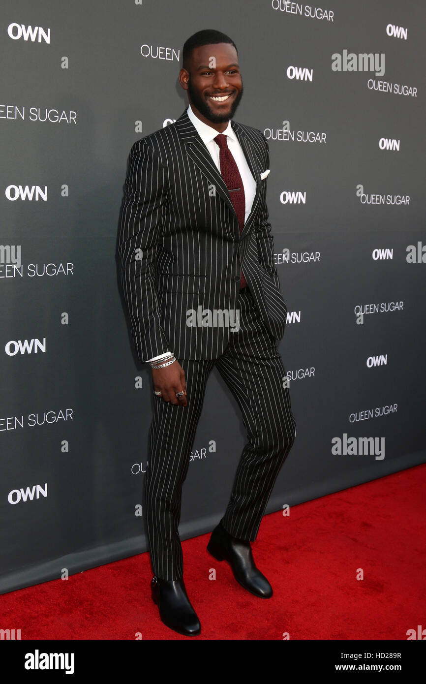 "Königin Zucker" premiere screening in den Warner Brothers Studios - Ankünfte mit statt: Kofi Siriboe wo: Burbank, Kalifornien, USA bei: 29. August 2016 Stockfoto