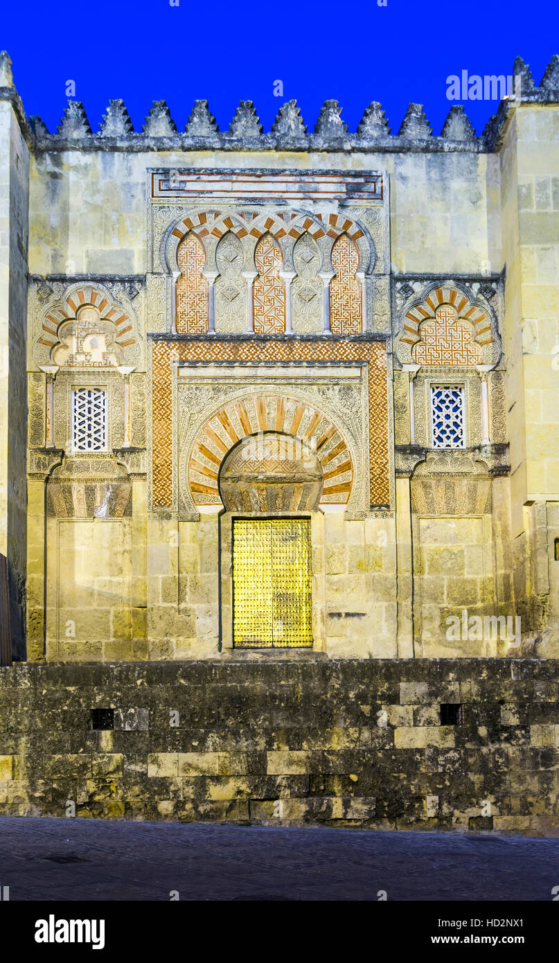 Mezquita-Kathedrale, Córdoba, Andalusien, Spanien Stockfoto