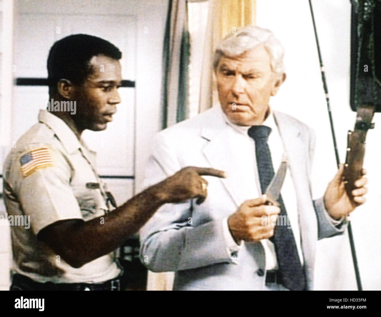 MATLOCK (v.l.): Clarence Gilyard Jr., Andy Griffith, 1986-95. © Viacom / Courtesy: Everett Collection Stockfoto