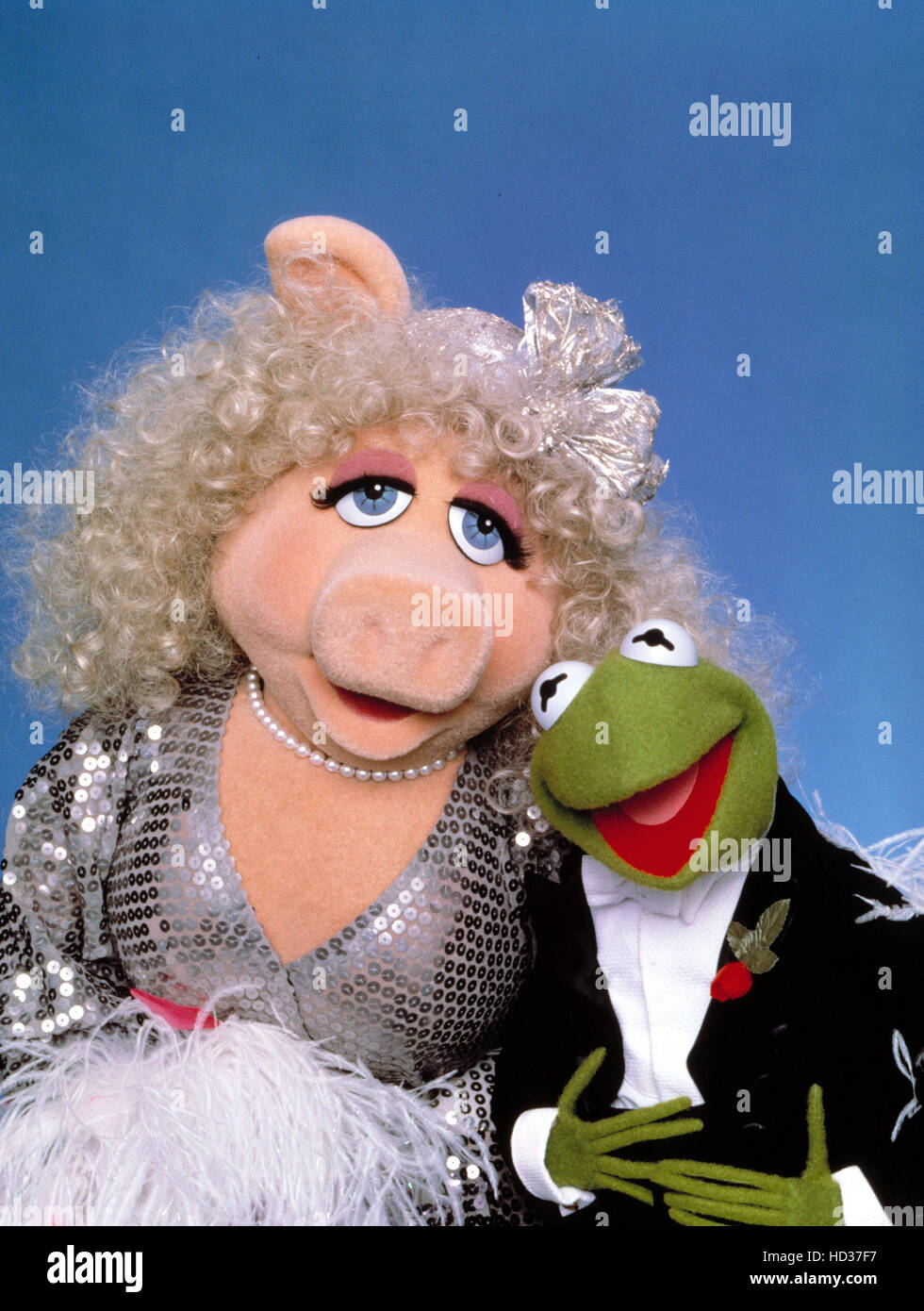 MUPPETSHOW, die, Miss Piggy, Kermit der Frosch, 19761981 Stockfotografie Alamy