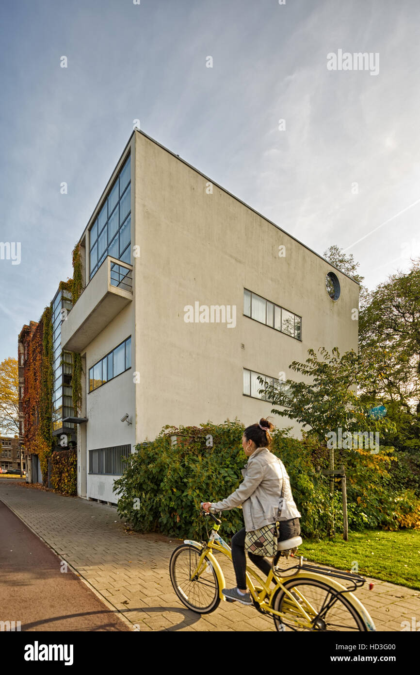 Antwerpen, Belgien - Oktober 2016: Guiette House im Jahre 1926 von Le Corbusier entworfen. Es ist ein Anfang und klassischen Beispiel des "International Style" und Stockfoto