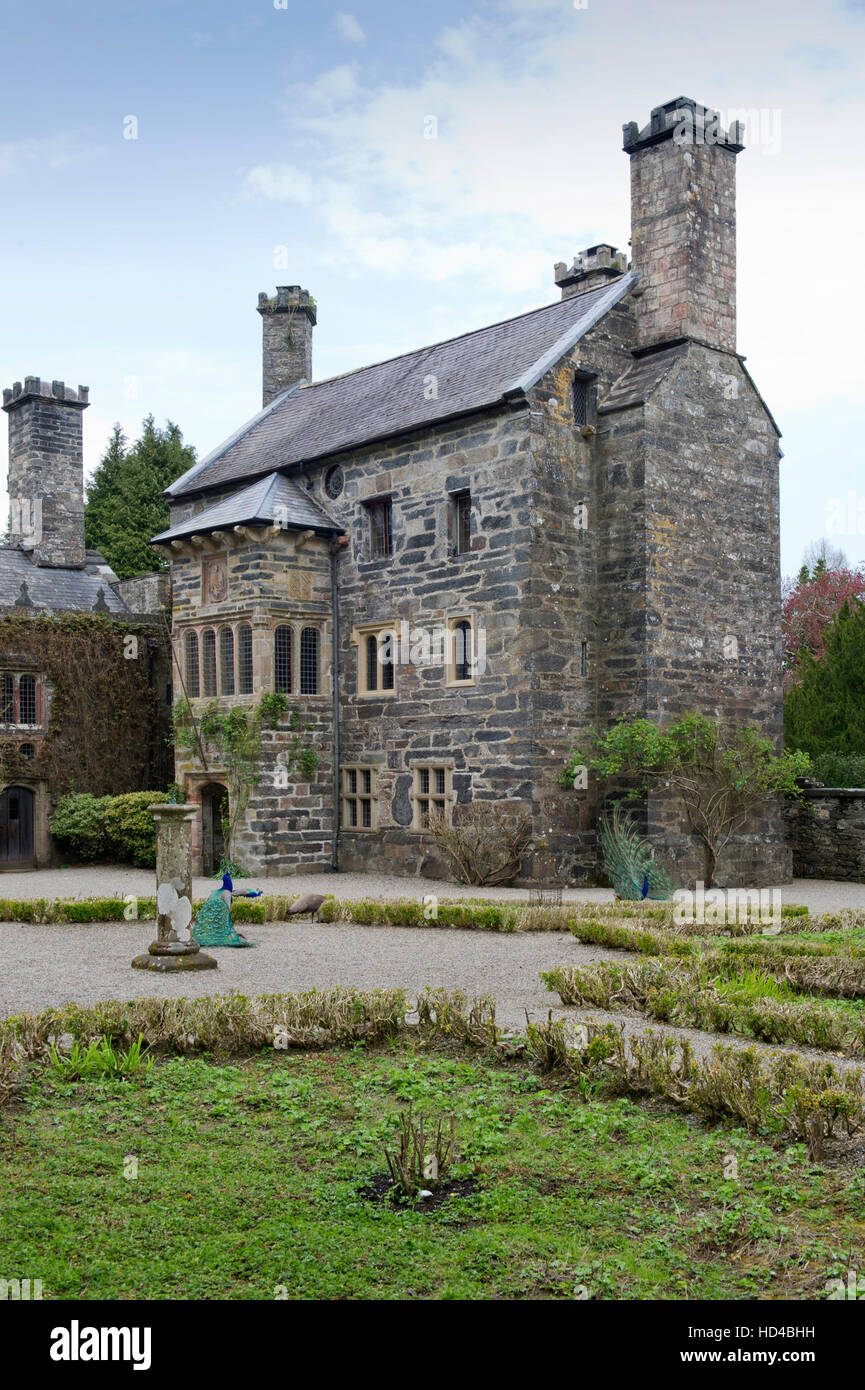 Gwydyr schloss, llanrwst, Wales, Großbritannien Stockfoto